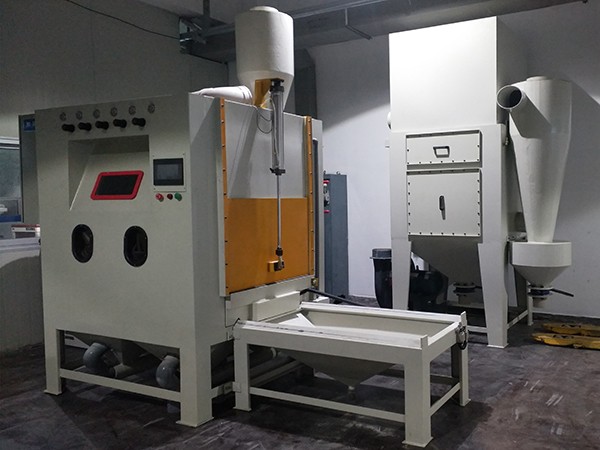江豐電子定購專用自動噴砂機(jī)
